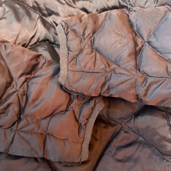 The North Face 550 Goose Down Brown Puffer Jacket Girls L - Picture 3 of 11